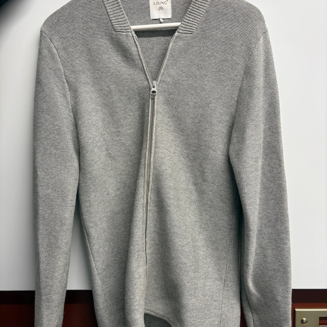 Ljung kofta ljusgrå S - 3
