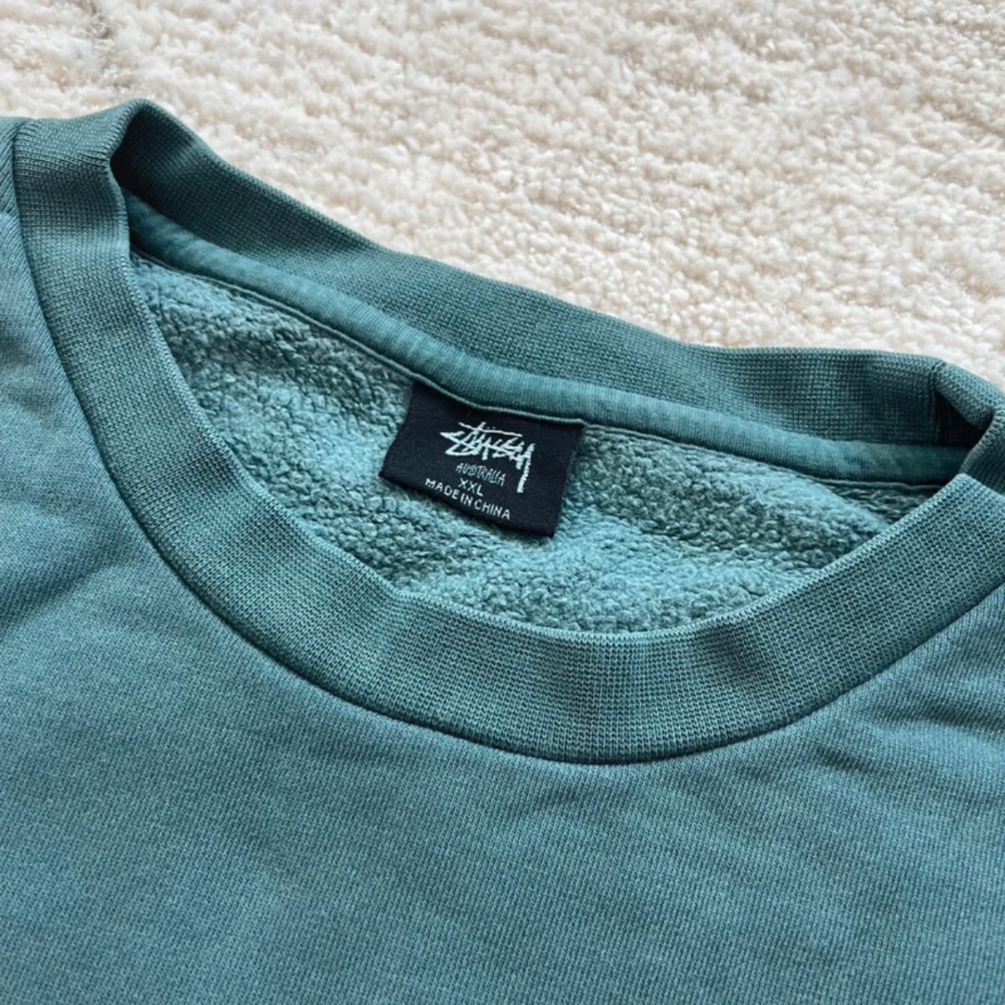 Grön sweatshirt från Stüssy - 3