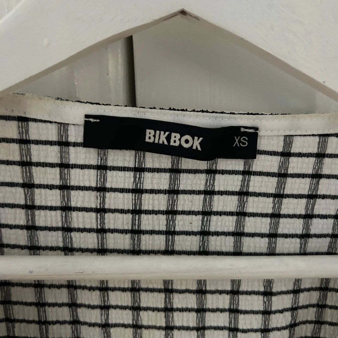 Rutig blus från Bik Bok - 2