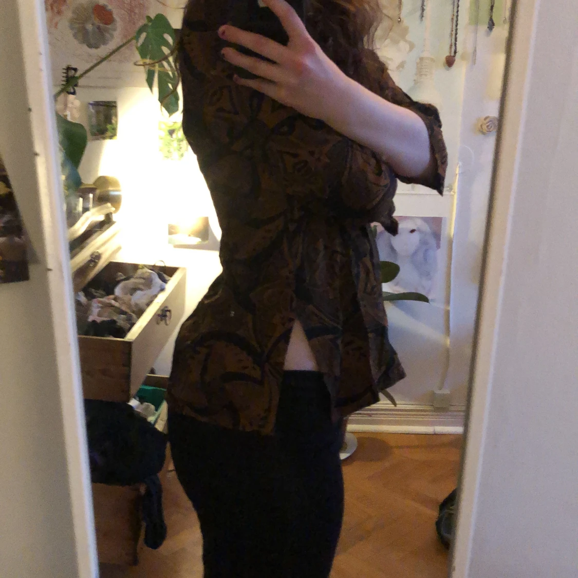 Mönstrad blus från Manuheali'i - 1