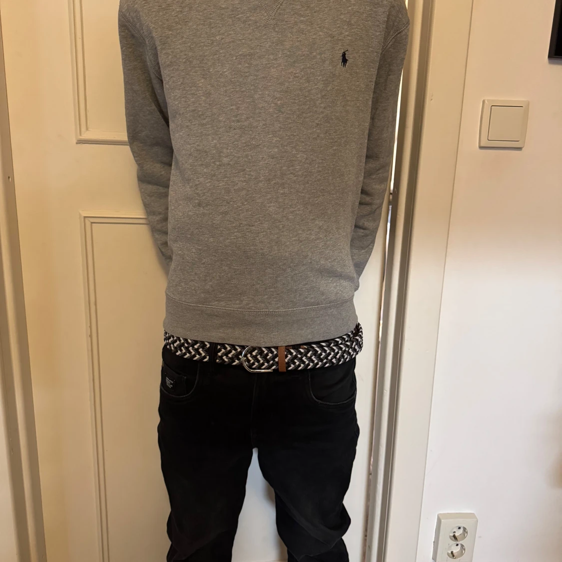 Grå tröja från Ralph Lauren