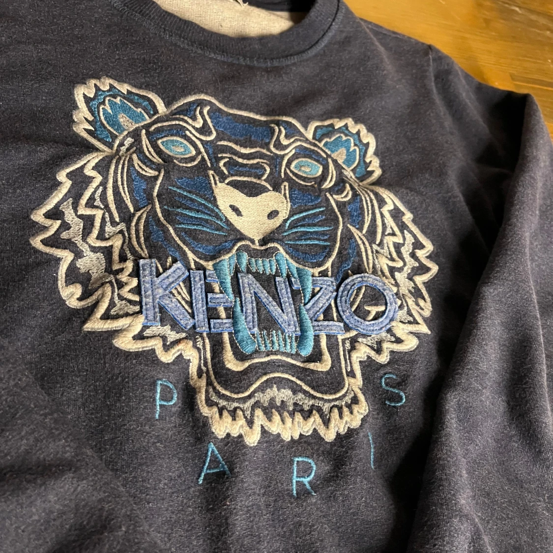 Mörkblå sweatshirt från Kenzo - 1