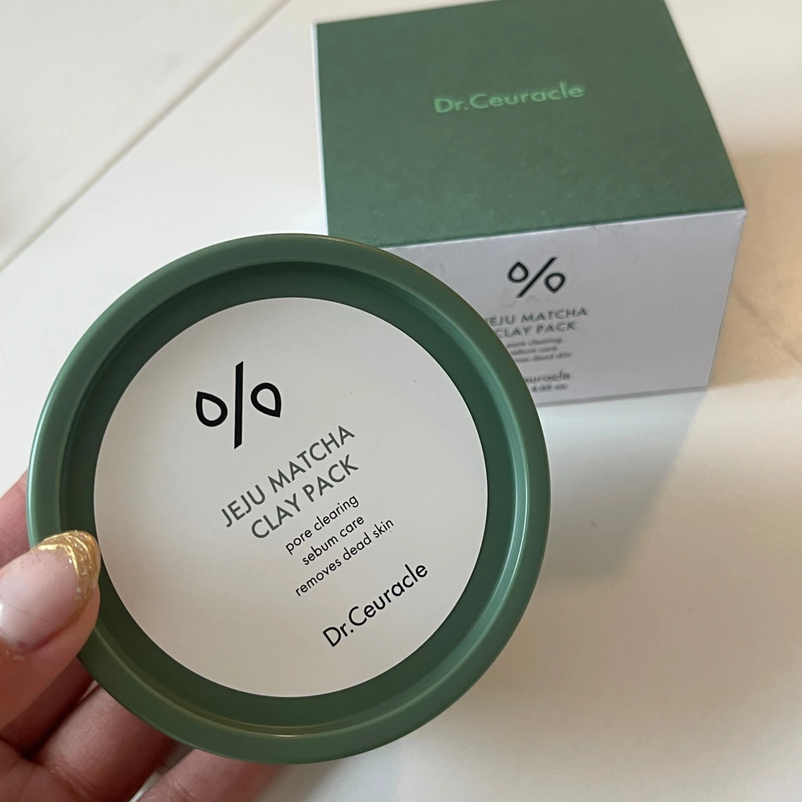 Jeju Matcha Clay Pack från Dr.Ceuracle