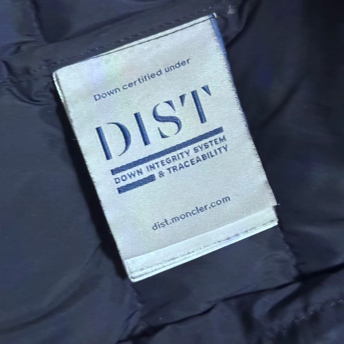 Mörk blå Moncler Jacka - 3