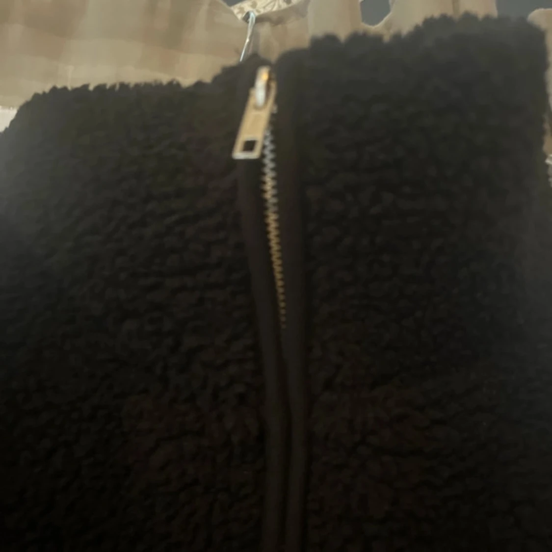 Svart teddy jacka - 3