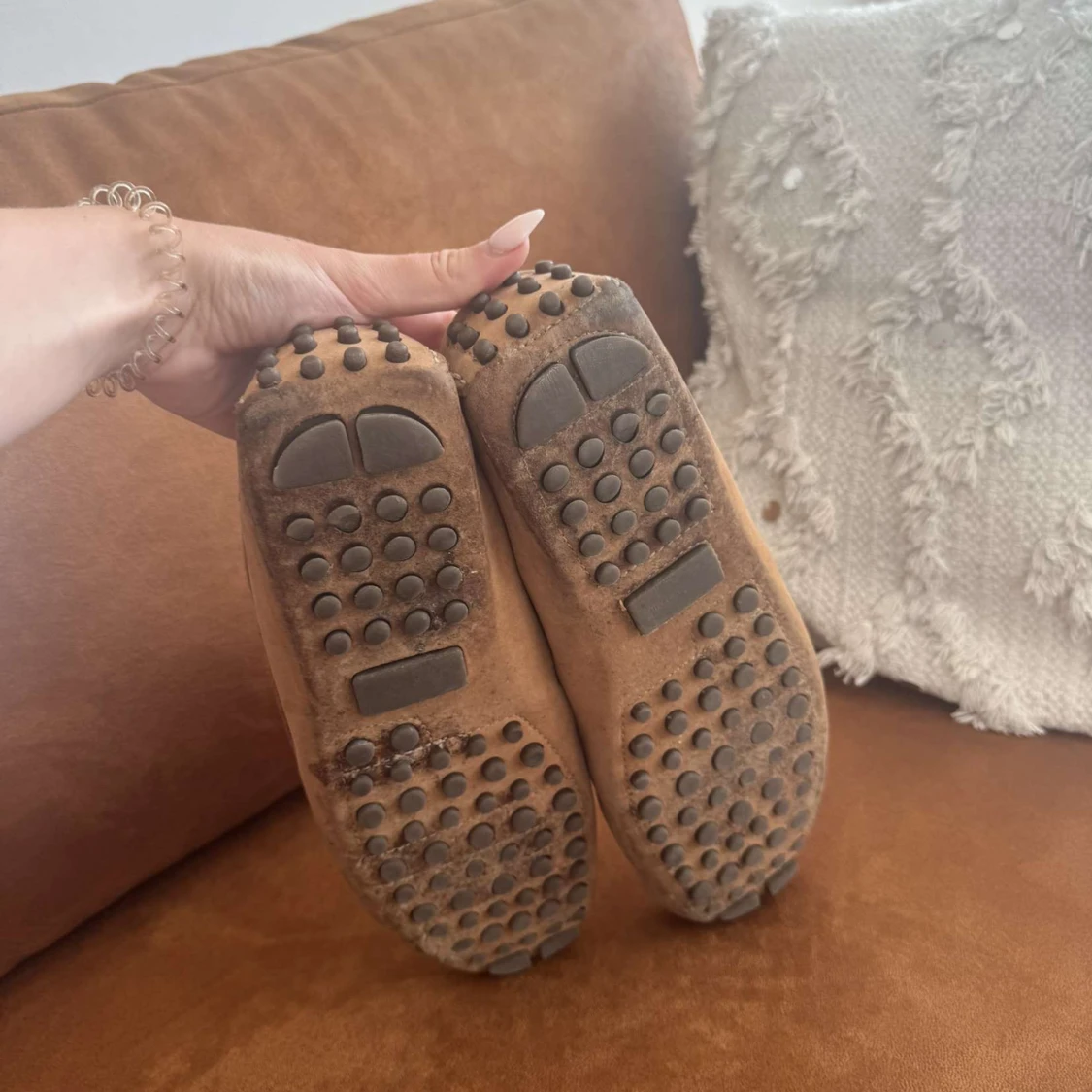 Beige mockaloafers från Wisconsin - 4