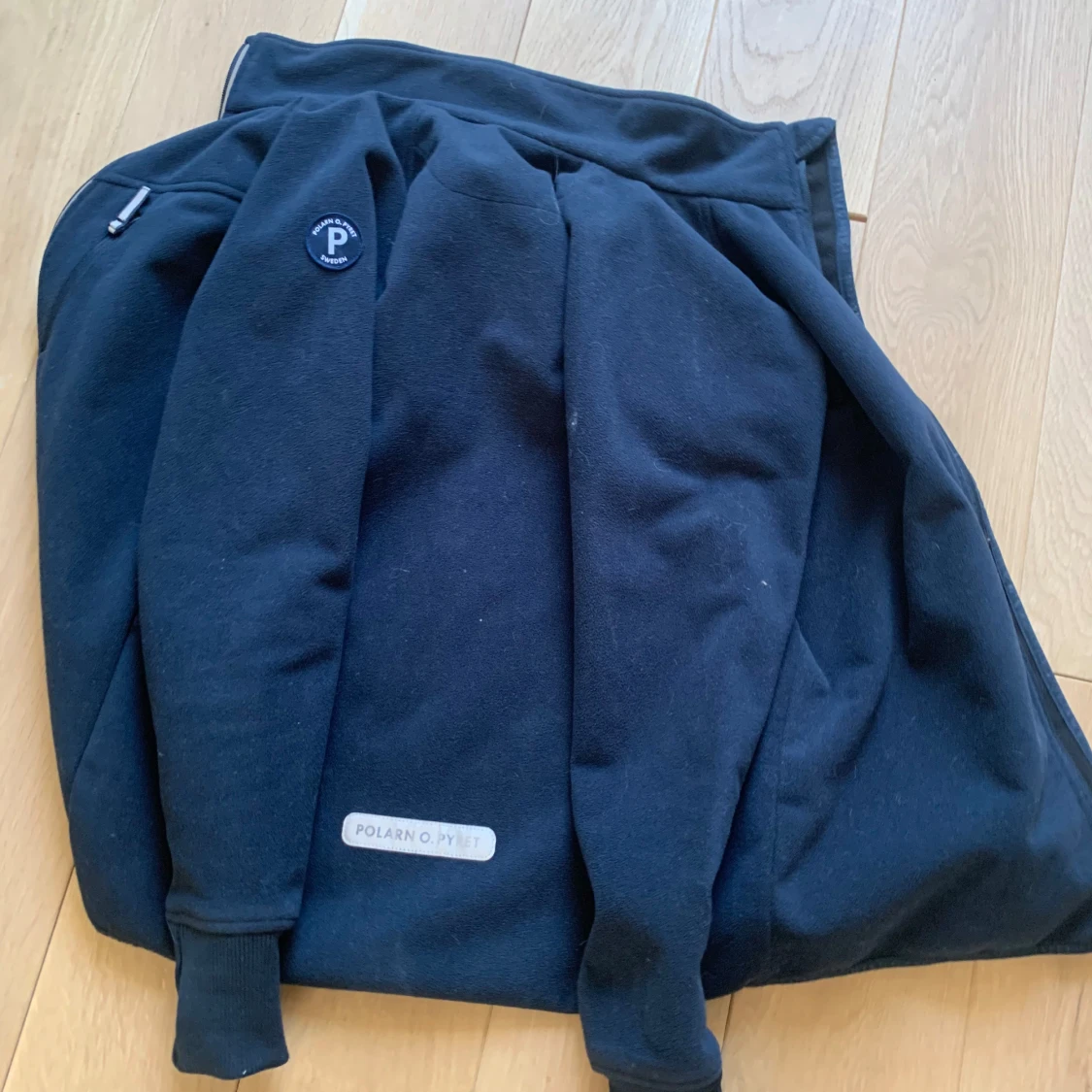 Mörkblå fleecejacka Polarn O. Pyret - 2