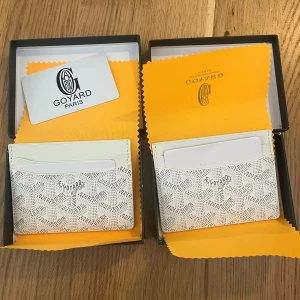 Goy4ard plånbok 249kr st  - Box allt följer med har 2 st i vit färg så va snabba, helt nytt, fraktar samma dag 