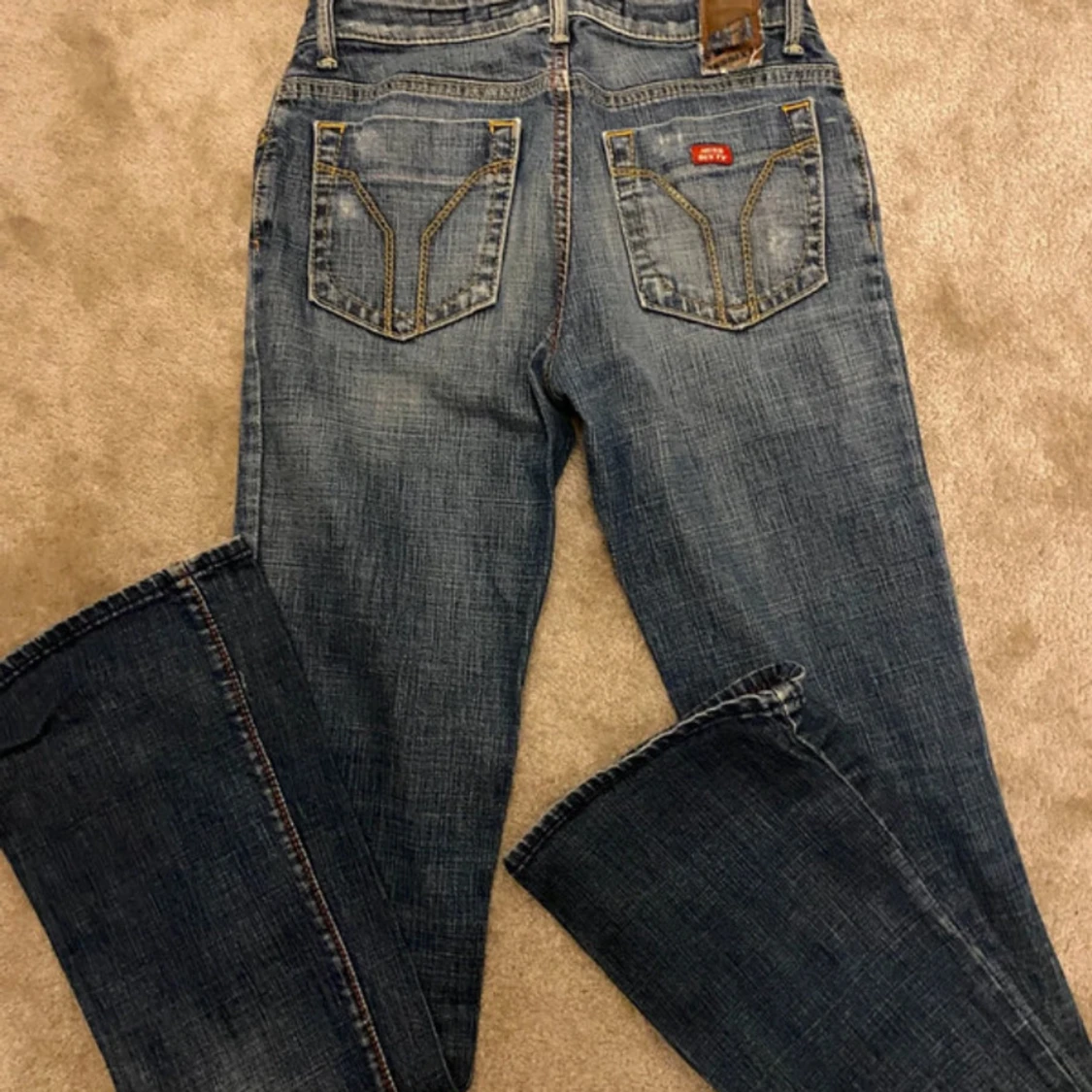 Miss Sixty blå bootcut jeans - 4