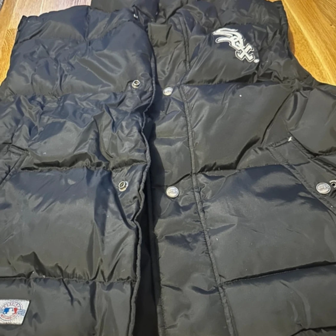 Svart dunväst White Sox CMP - 1