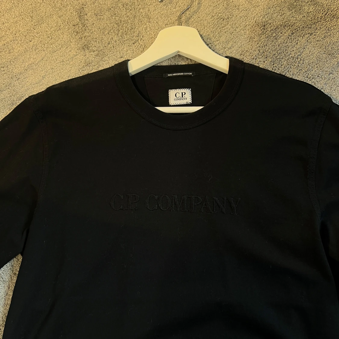 Svart långärmad tröja C.P. Company