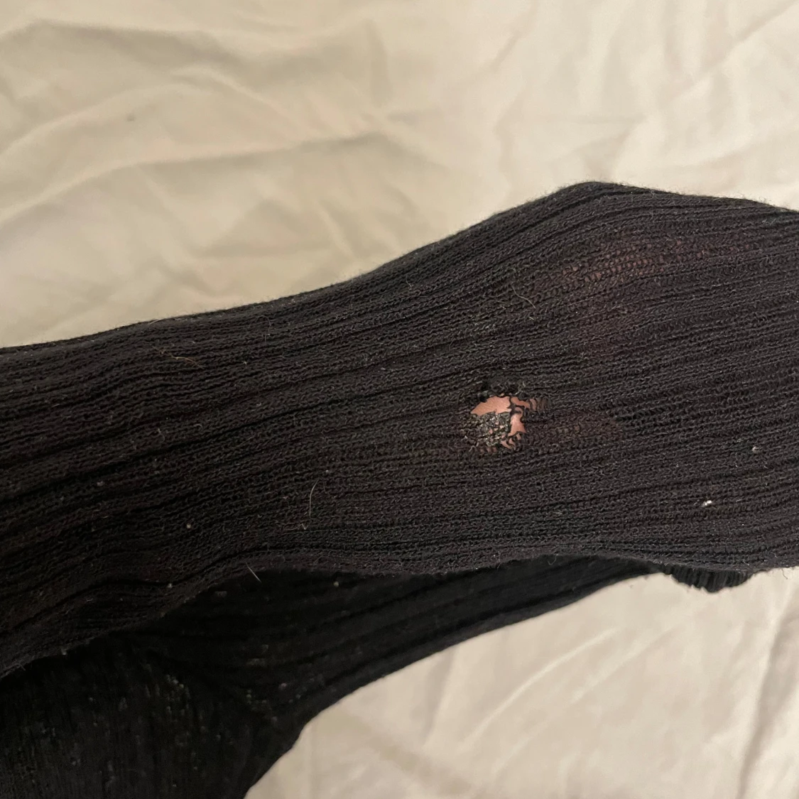 Svart ribbad tröja från BikBok - 4