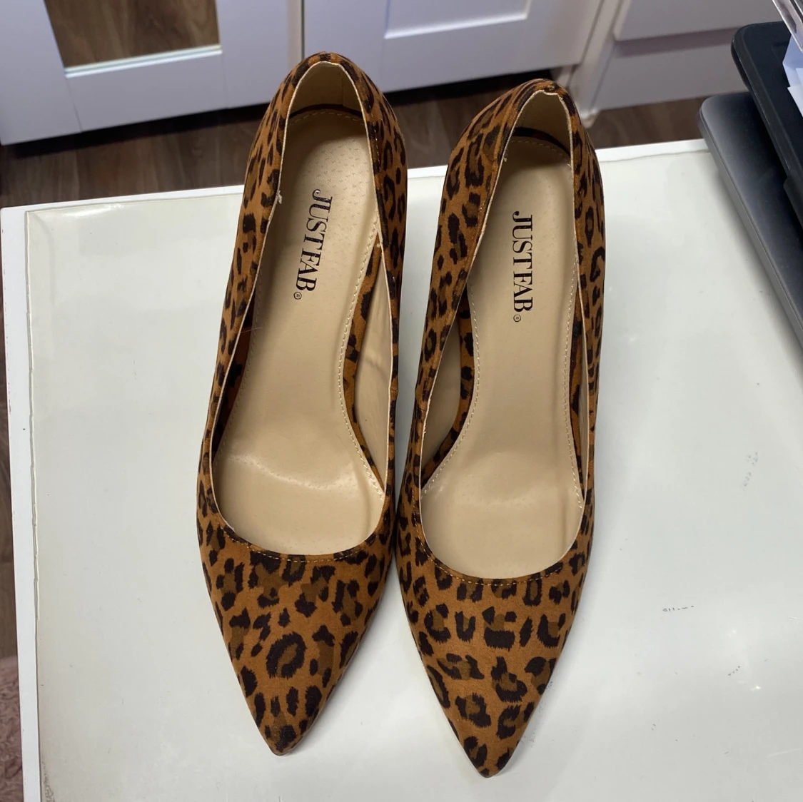 Leopardmönstrade pumps från JustFab/ Helt nya! New!