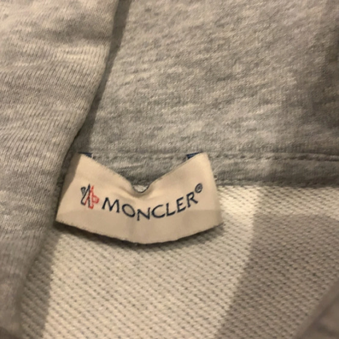 Grå Moncler hoodie - 2