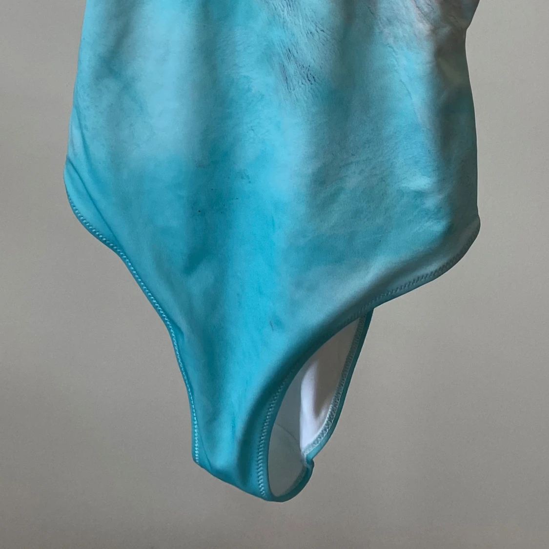 Turkos printad baddräkt - 1