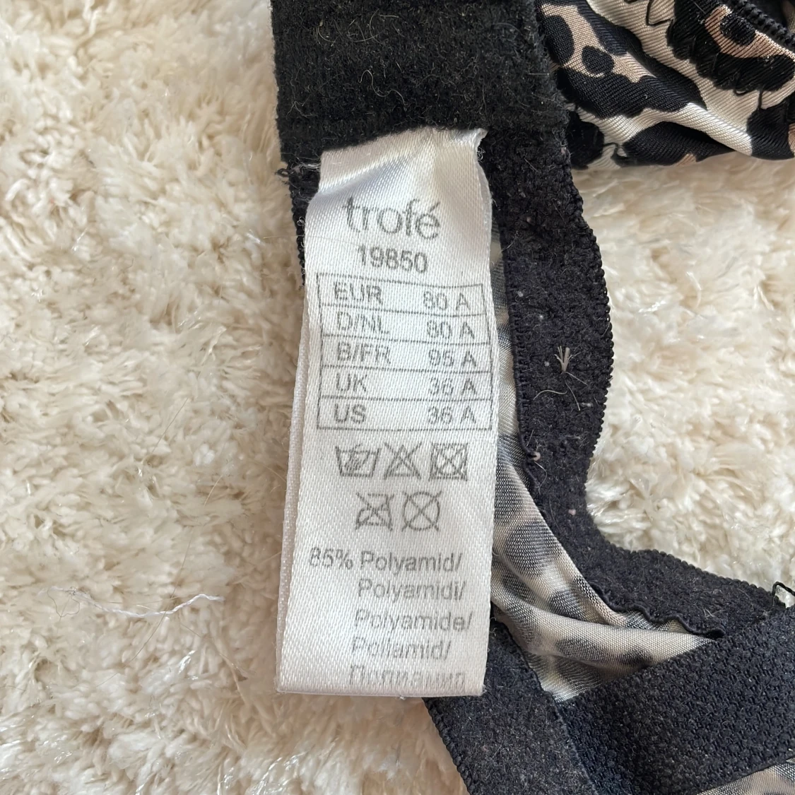 Leopardmönstrad bh från Trofé - 1