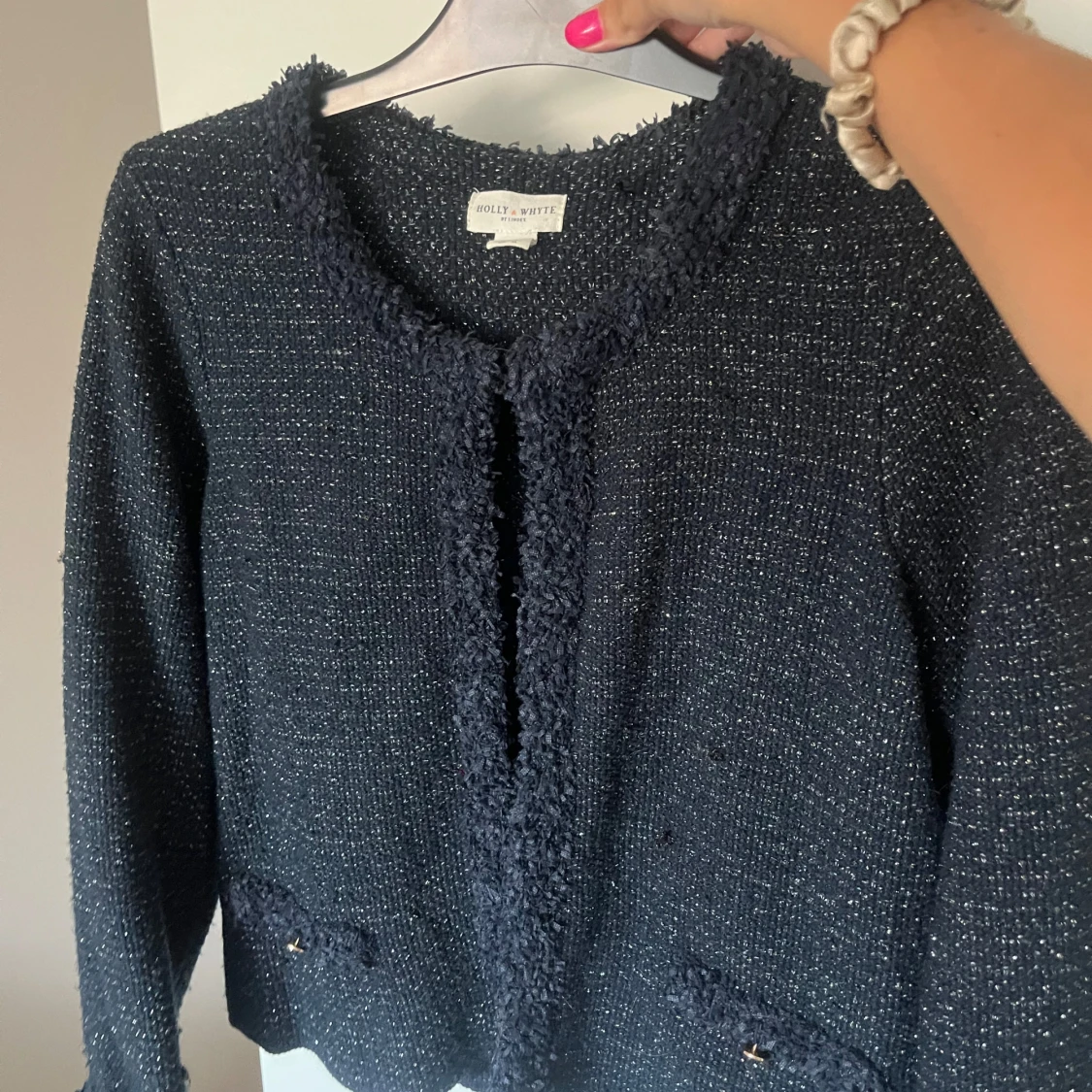 Mörkblå cardigan Holly & Whyte - 1