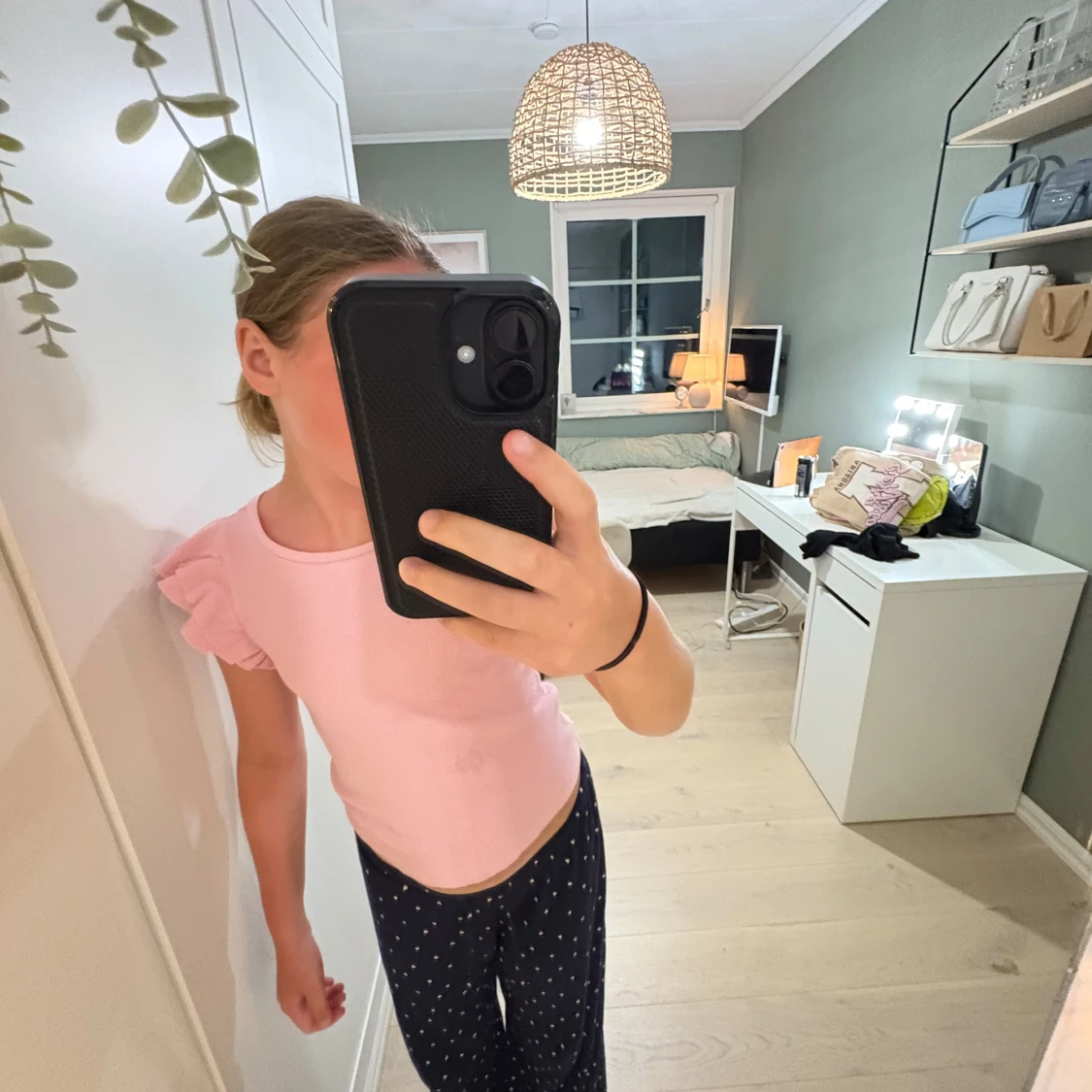 Rosa volangtopp från UNIQ MINI - 3