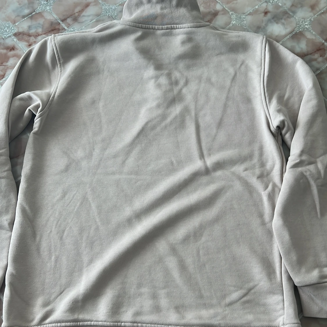 Beige half zip tröja från Hugo Boss - 3
