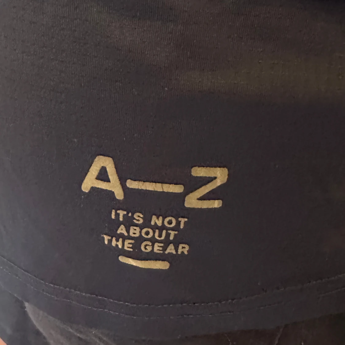 Svart tränings t-shirt från A-Z - 3