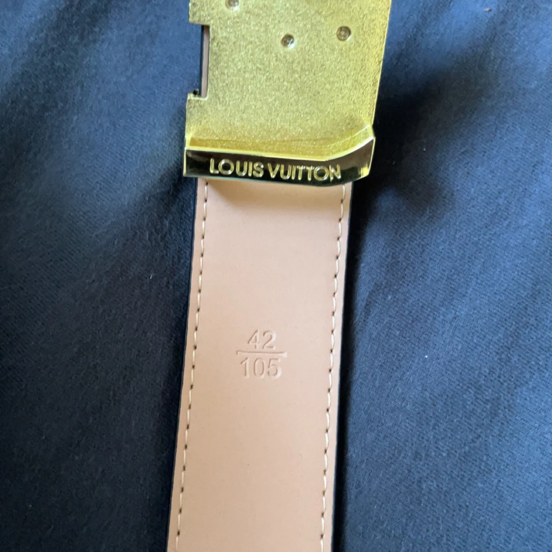 Svart bälte med plånbok  - 3