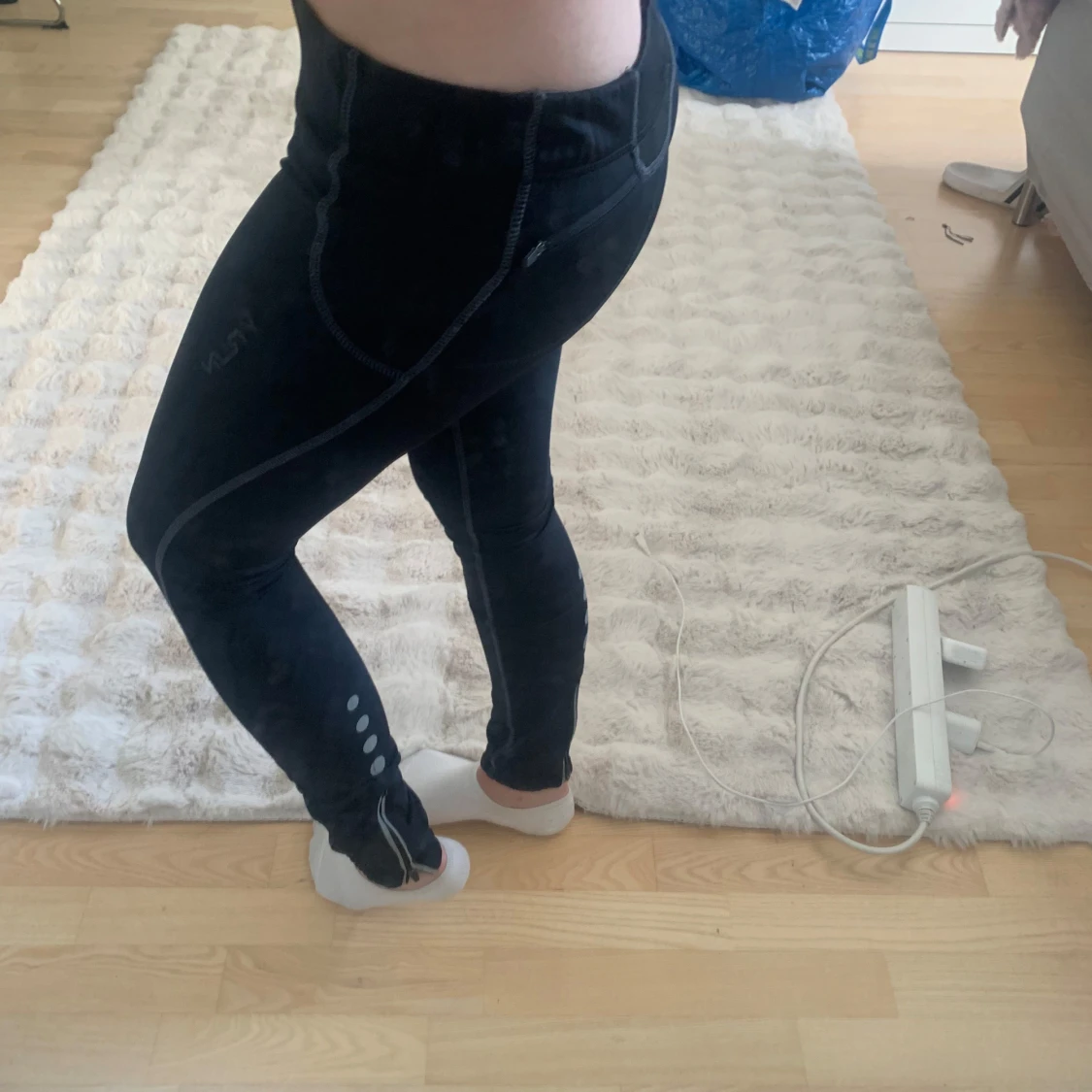 Svarta träningsleggings - 3