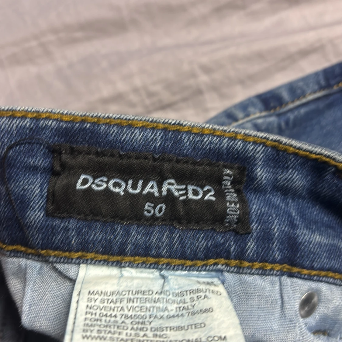 Dsquared2 slim jeans med slitningar - 1