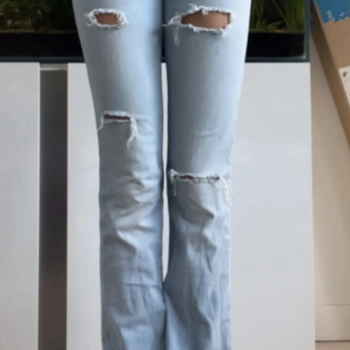 Lågmidjade jeans - 1