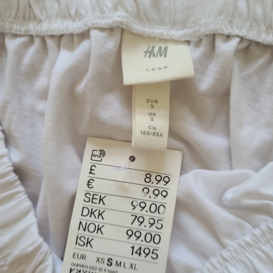 Vit offshoulder topp från H&M - 2