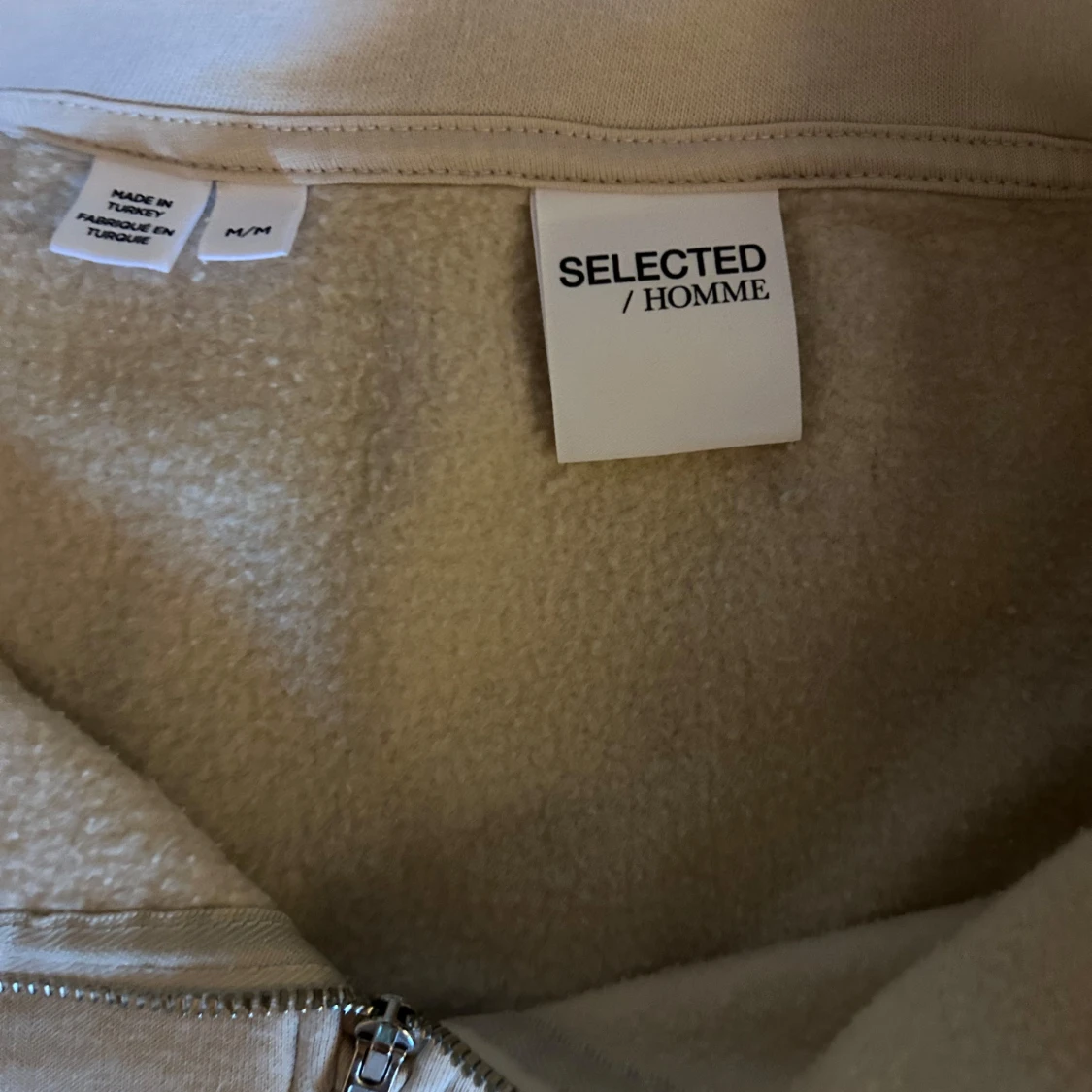 Beige fleece-tröja Selected Homme - 2