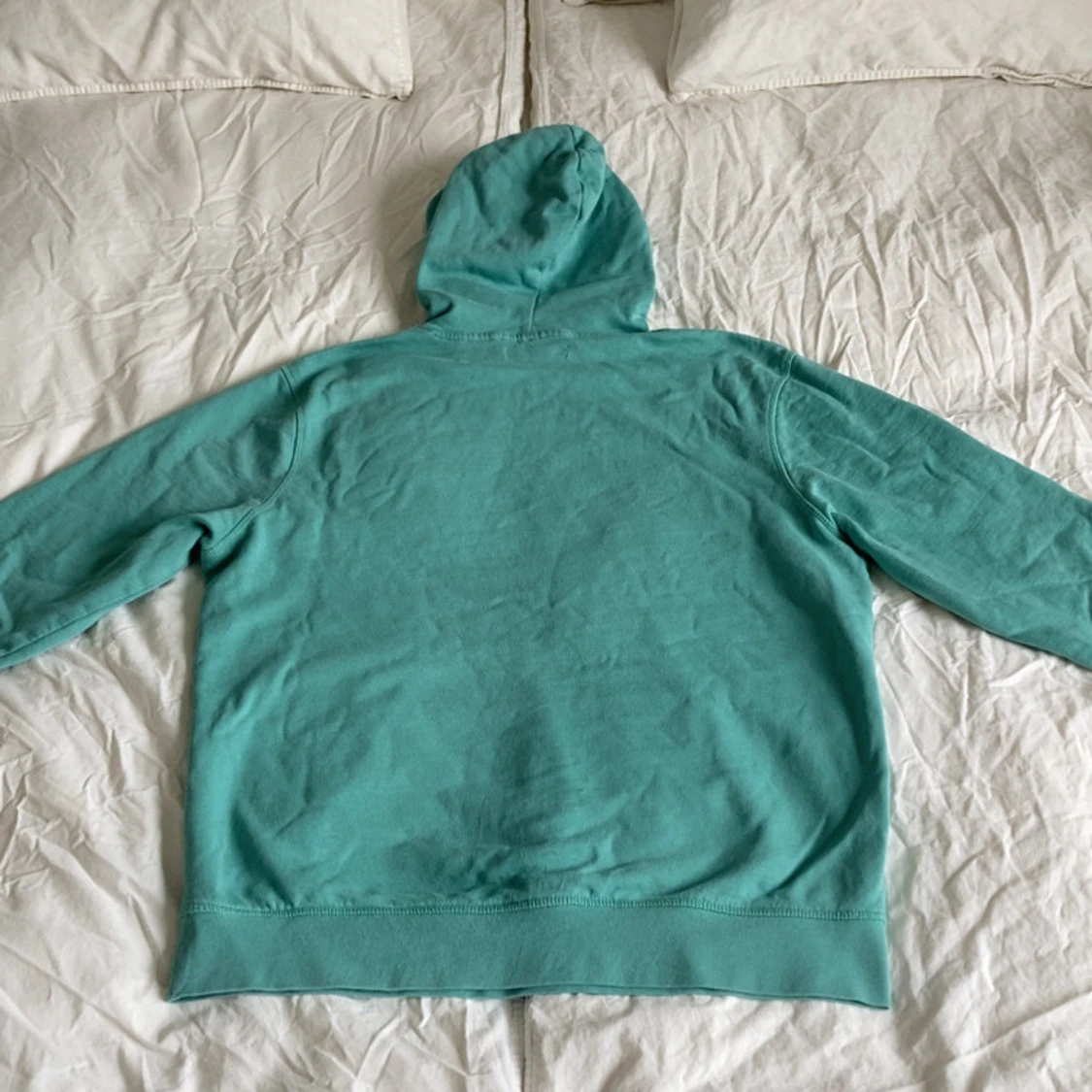 Mintgrön hoodie från U.S. Polo Assn. - 1