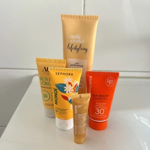 Sommar kit, solkräm, mask och body lotion - Sommar kit, några produkter är använda en gång