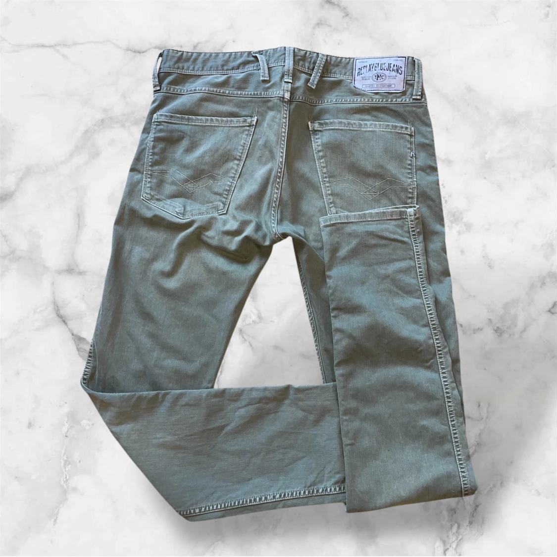 Replay Anbass gröna jeans - 3