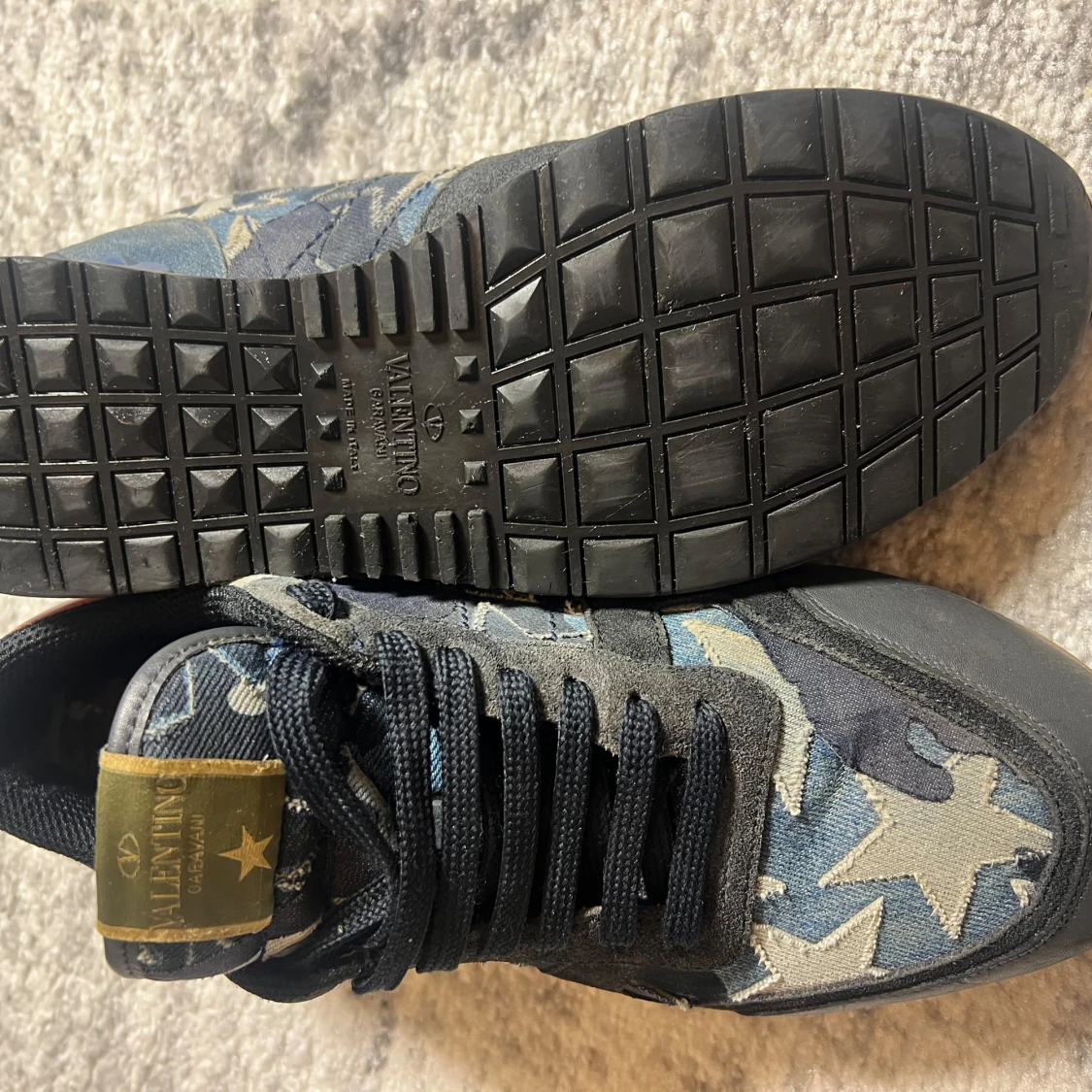 Valentino Rockrunner sneakers med stjärnmönster - 3