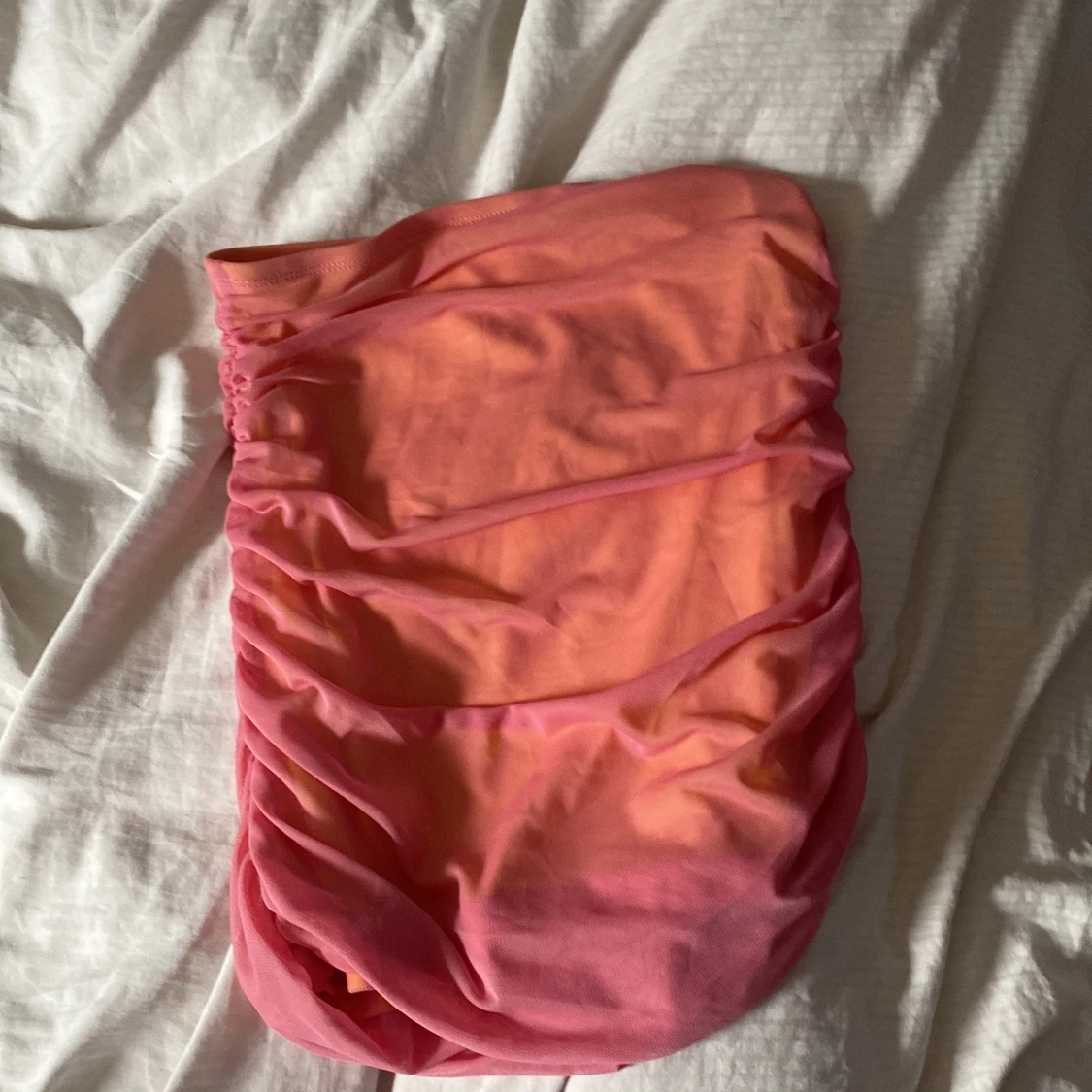 Rosa och gul  kjol  - 1