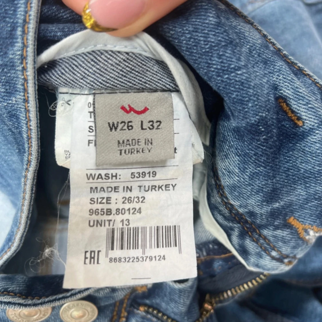 Blå jeans från LTB, W26 L32 - 3