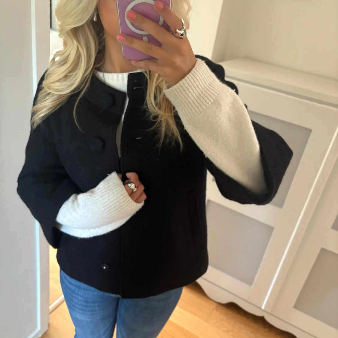 Trekvartsärmad kappa - 2