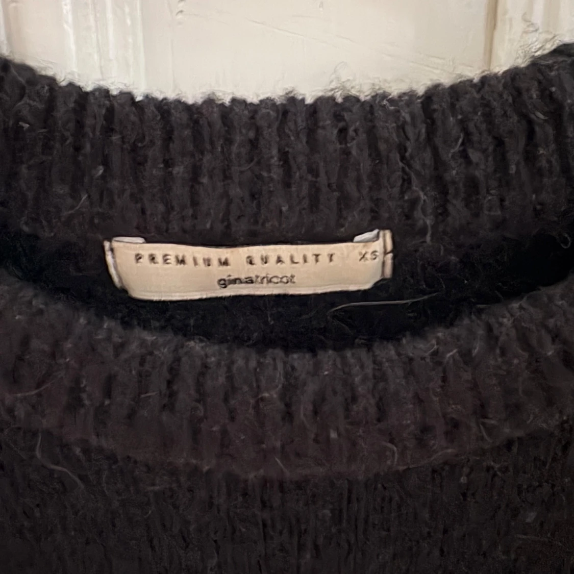 Svart stickad tröja Gina Tricot XS - 2