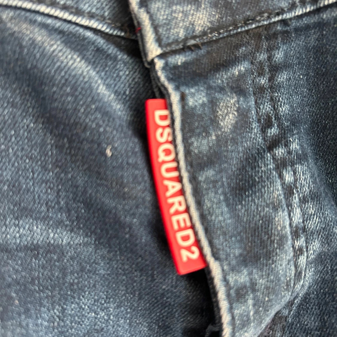 Dsquared2 blå distressed jeans - 2
