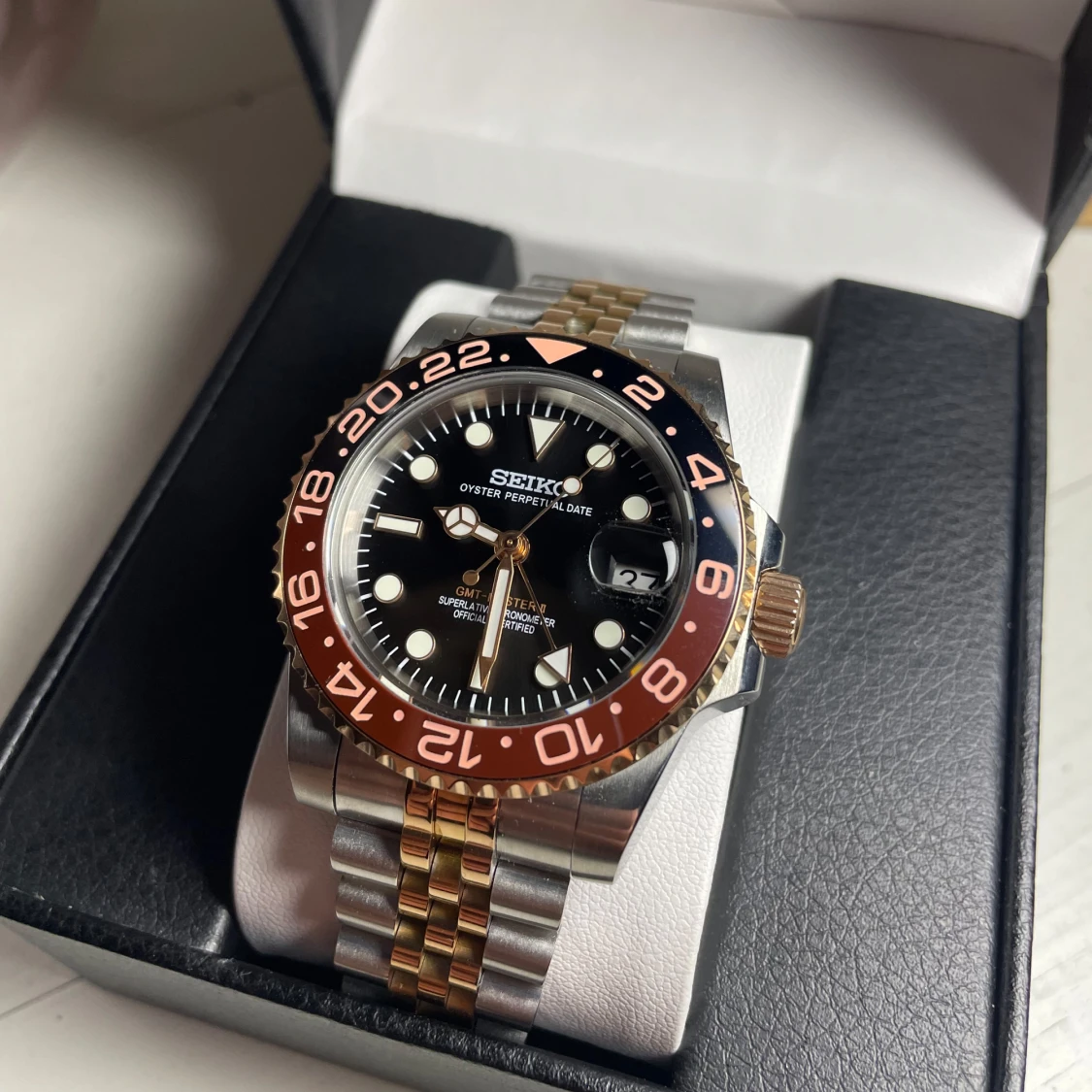 Seiko GMT-Master 2 ”Rootbeer” Mod - 1