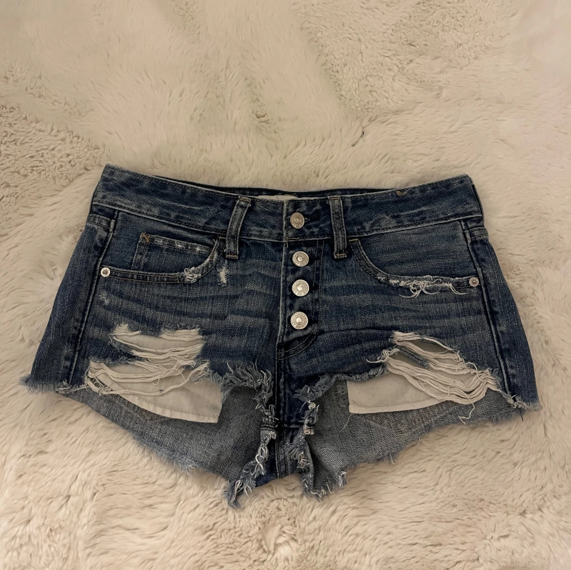 Lågmidjade jeansshorts Abercrombie & Fitch - 2