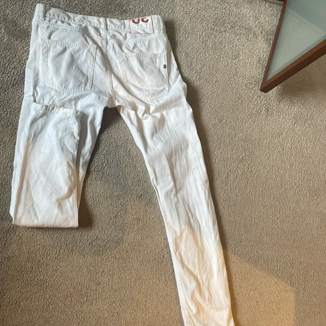 Vita jeansbyxor från Dondup - 2