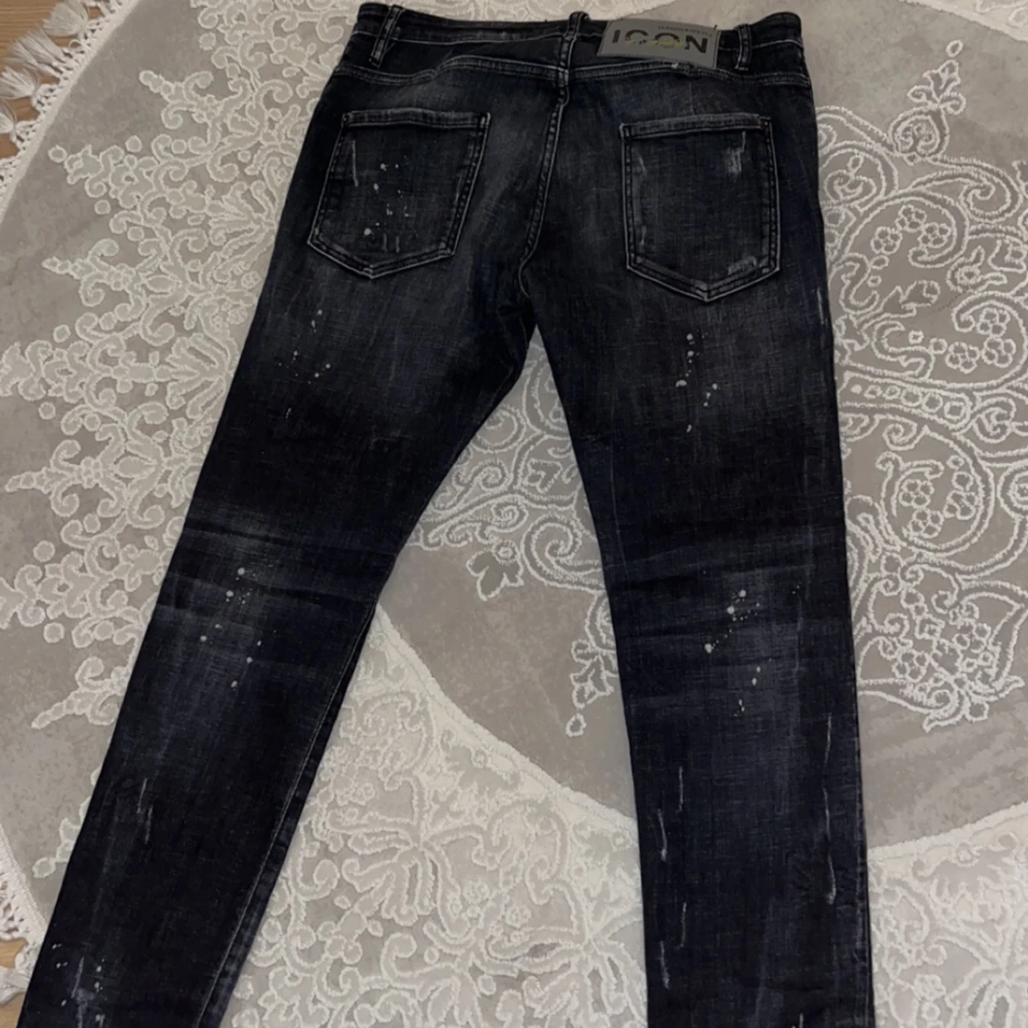 Svarta jeansbyxor från Dsquared2 ICON - 1
