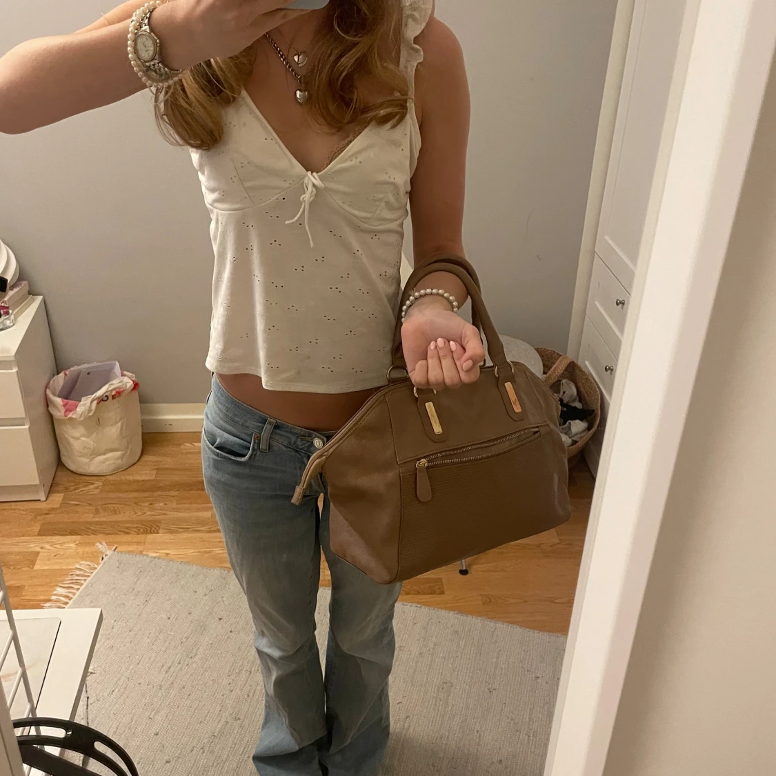 Brun handväska 👜💌❣️