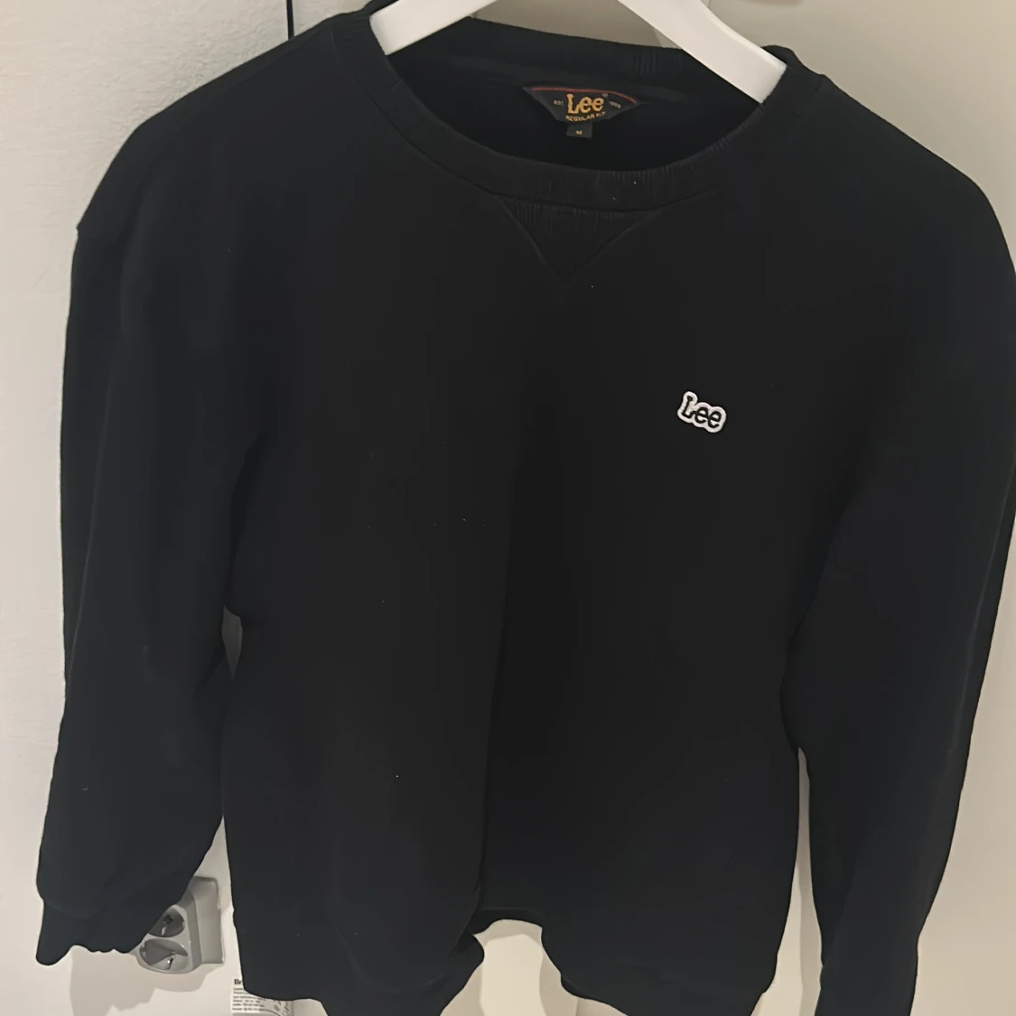 Svart sweatshirt från Lee