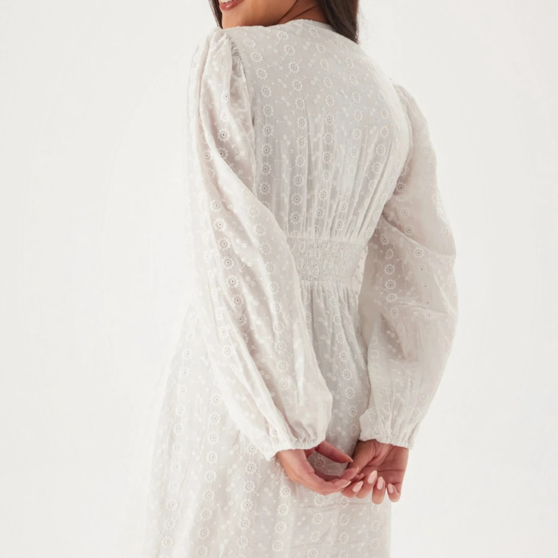 Vit klänning/studentklänning  - 2