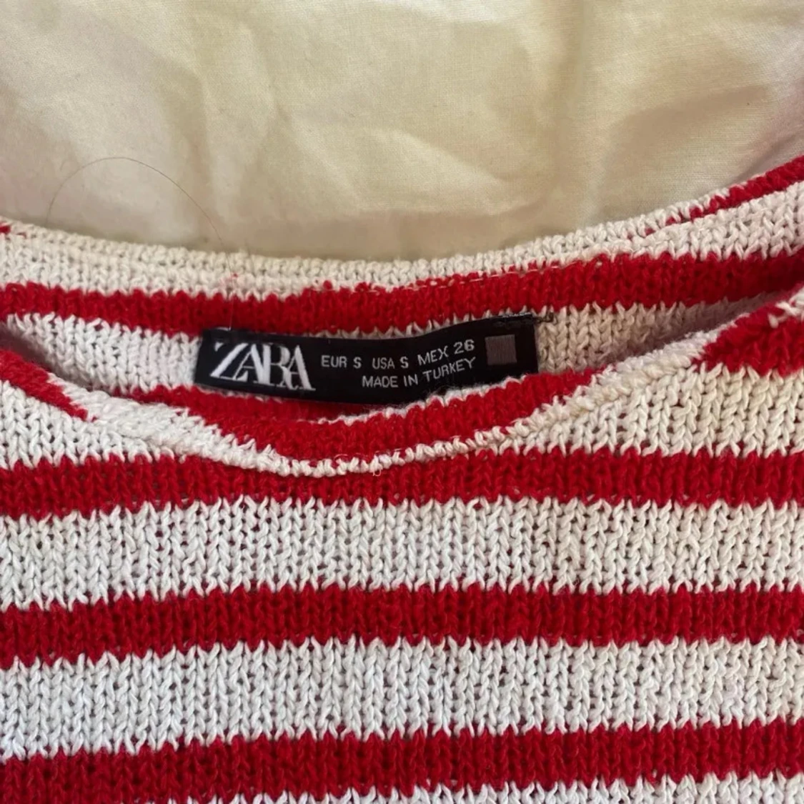 Randig stickad tröja från Zara - 2