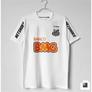 Vit Santos fotbollströja Neymar Jr - Säljer Santos fotbollströja med Neymar Jr och nummer 11 på ryggen, perfekt för Neymars fan.