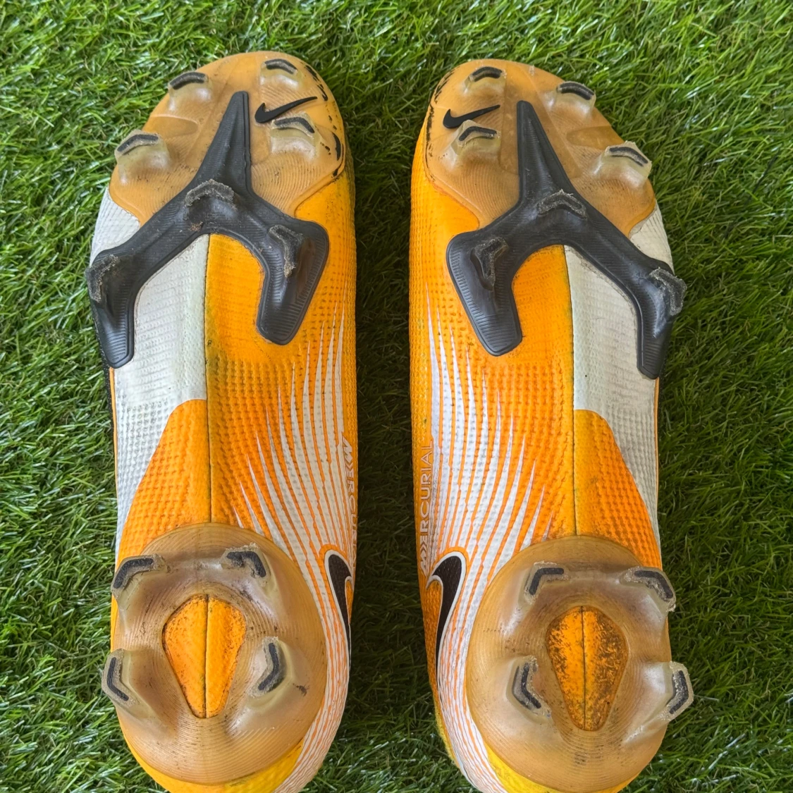 NIKE MERCURIALSUPERFLY 7 ELITE FG DAYBREAK - ORANGE/SVART/VIT - 3