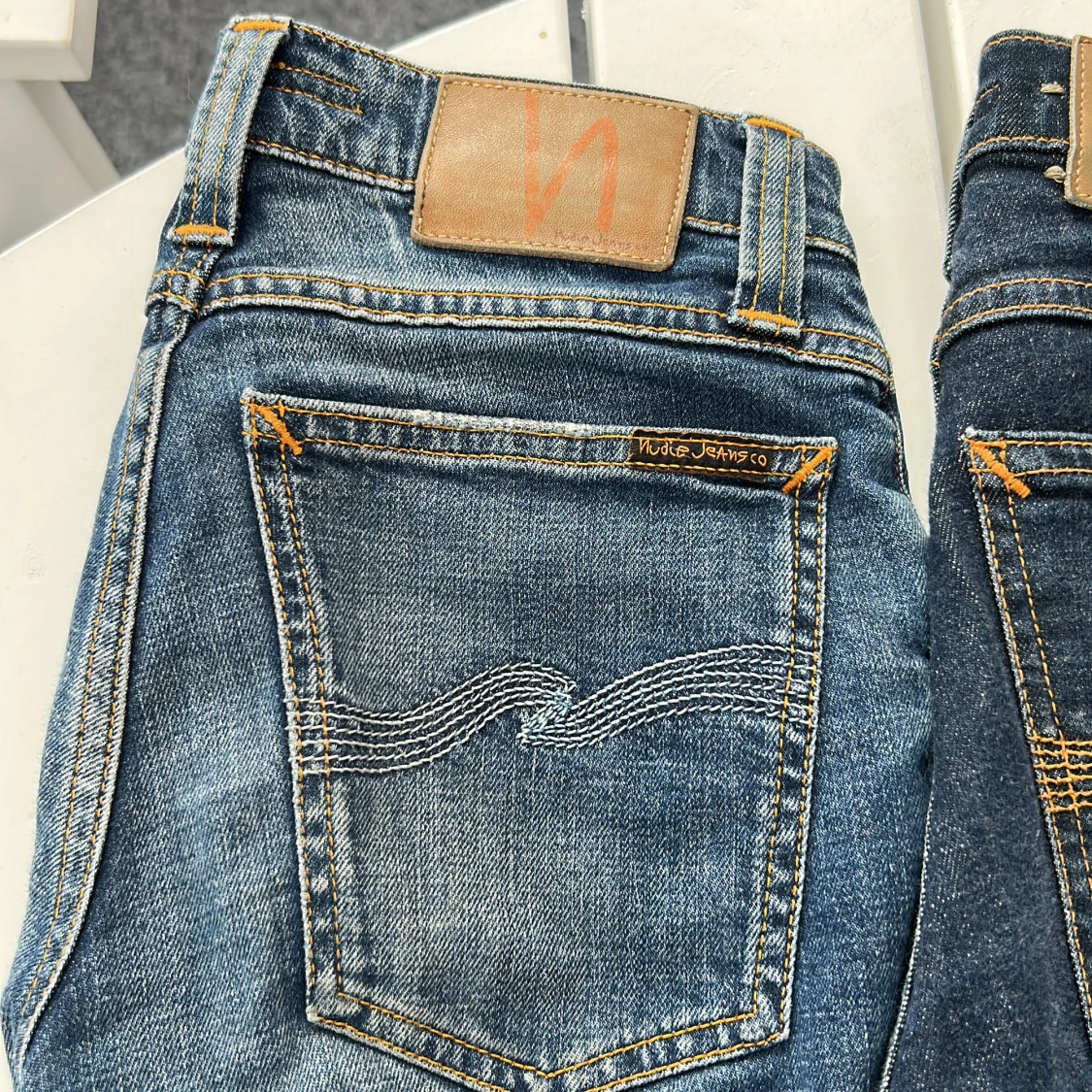  3 Mörkblå jeans från Nudie Jeans - 2